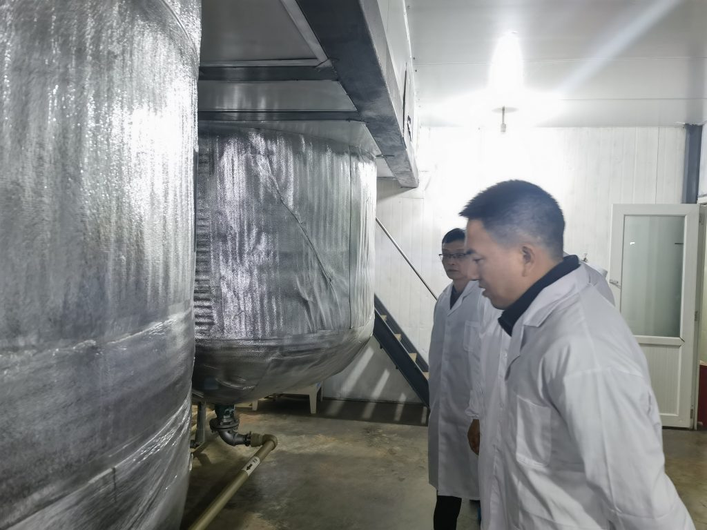 德陽市市場監管局赴四川神農藥業有限公司開展藥品生產調研